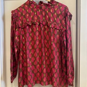 Oliphant Bowtie Back Blouse